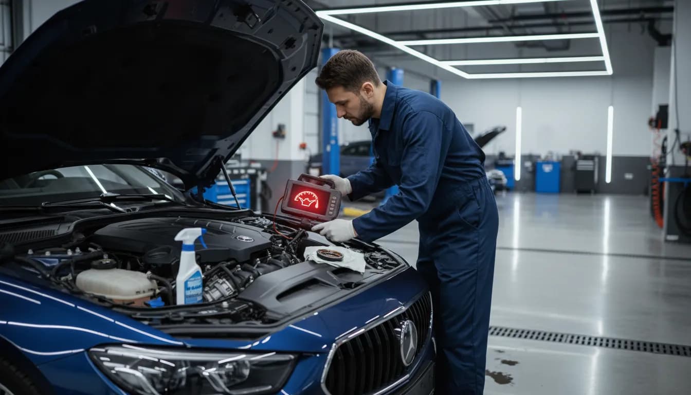 Motor Yağ Lambası Neden Yanar? Yağ Pompası Arızası ve Düşük Basınç Belirtileri