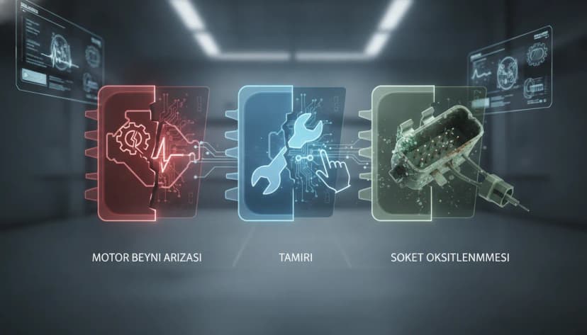 Motor Beyni (ECU) Arızası Nasıl Anlaşılır? Belirtileri, Tamiri ve Soket Oksitlenmesi