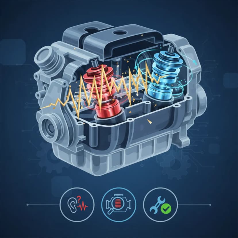 Motordan Gelen Şıkırtı Sesi: Hidrolik İtici (Lifter) Arızası Nasıl Anlaşılır ve Nasıl Geçer?