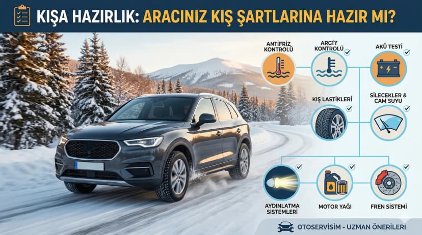 Kış Öncesi Araç Bakımı: Motor Performansını Korumak İçin 7 Kritik Kontrol Listesi