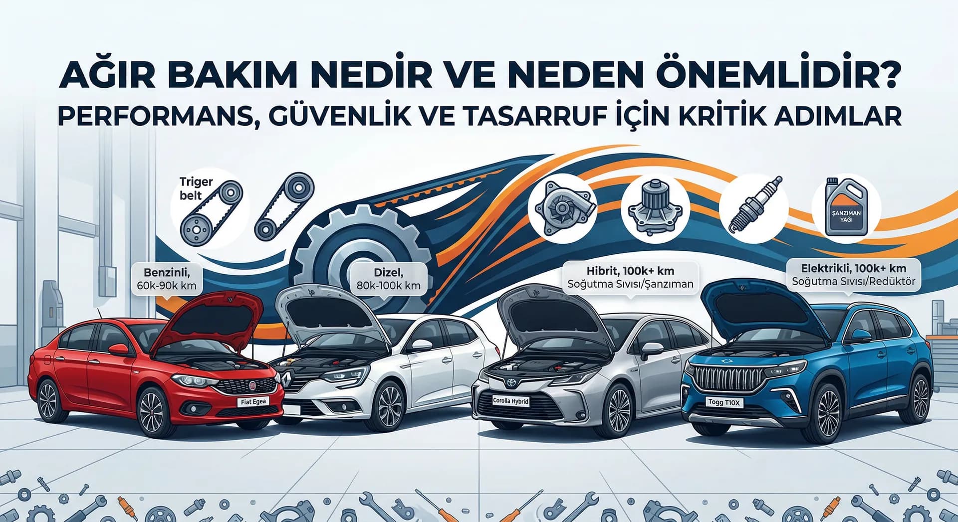 Ağır Bakım Nedir? Hangi Araçlarda Ne Zaman Yapılır ve Maliyeti Nedir?