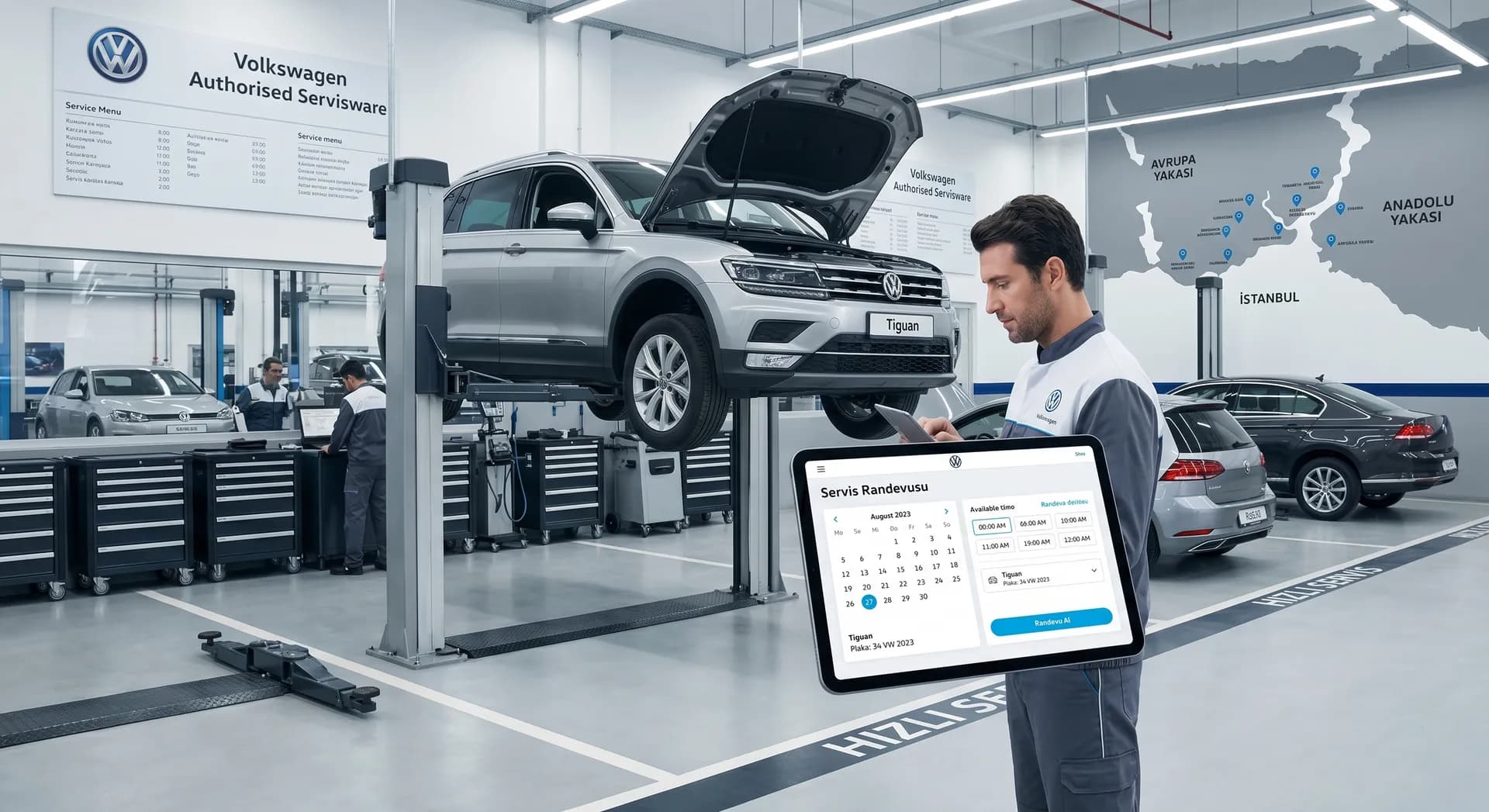 Volkswagen Servis Randevusu Nasıl Alınır? Adım Adım Rehber | Otoservisim