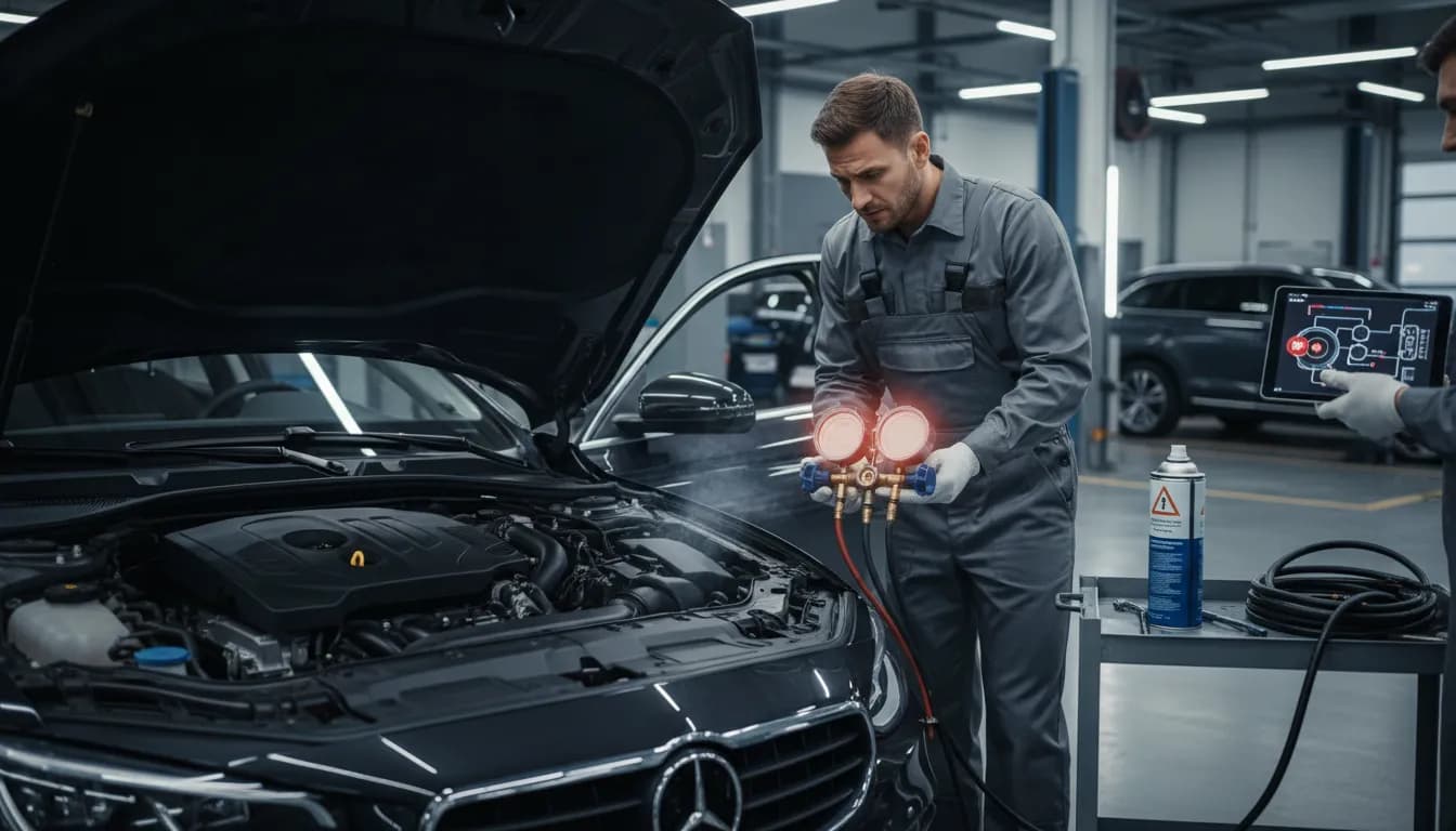 Araba Kliması Neden Soğutmaz? Klima Kompresörü ve Gaz Dolumu Rehberi