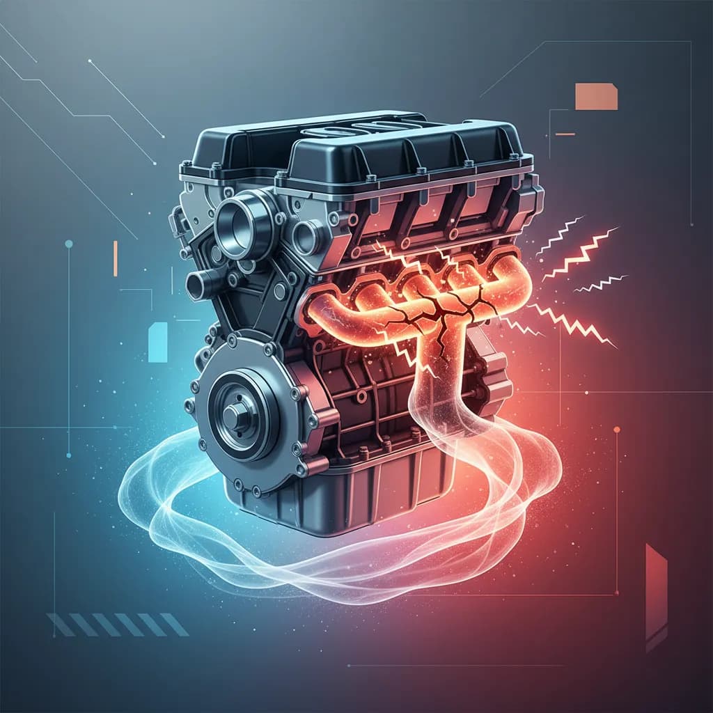 Motor Soğukken Gelen Çıt Çıt Sesi: Egzoz Manifoldu Çatlağı Belirtileri
